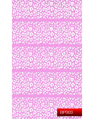 Наклейки для ногтей (стикеры) Nail Art Sticker BP 003 (белый)