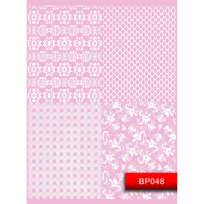 Наклейки для ногтей (стикеры) Nail Art Stickers BP048 White Наклейки для ногтей (стикеры) Nail Art Stickers BP048 White