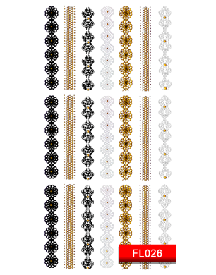 Наклейки для ногтей (стикеры) Nail Art Stickers FL026