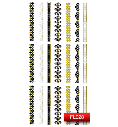 Наклейки для нігтів (стікери) Nail Art Stickers FL028