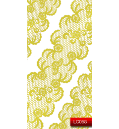 Наклейки для ногтей (стикеры) Nail Art Stickers LC 058 (золото)