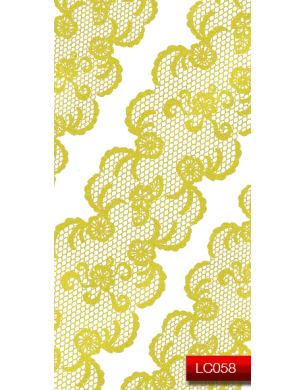 Наклейки для ногтей (стикеры) Nail Art Stickers LC 058 (золото)