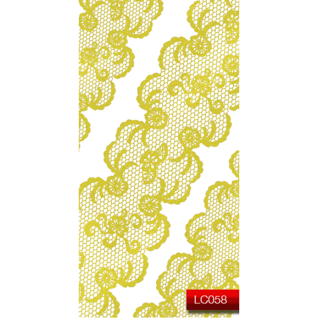 Наклейки для ногтей (стикеры) Nail Art Stickers LC 058 (золото)