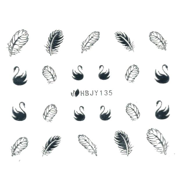 Наклейки для ногтей (стикеры) Nail Art Stickers 135 Silver Наклейки для ногтей (стикеры) Nail Art Stickers 135 Silver