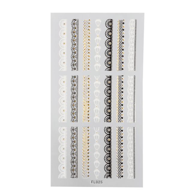 Наклейки для нігтів (стікери) Nail Art Sticker FL 025