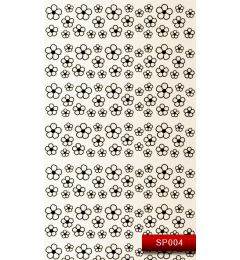 Наклейки для нігтів (стікери) Nail Art Stickers SP 004 (чорний)