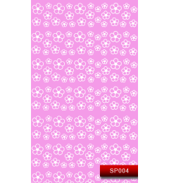 Наклейки для ногтей (стикеры) Nail Art Stickers SP 004 (белый)