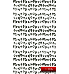 Наклейки для нігтів (стікери) Nail Art Stickers SP 005 (чорний)