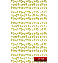 Наклейки для нігтів (стікери) Nail Art Stickers SP 005 (золото)