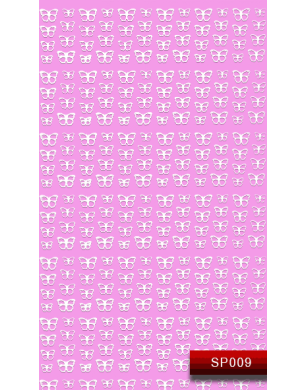 Наклейки для ногтей (стикеры) Nail Art Stickers SP 009 (белые)
