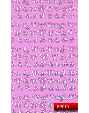 Наклейки для ногтей (стикеры) Nail Art Stickers SP 010 (белый)