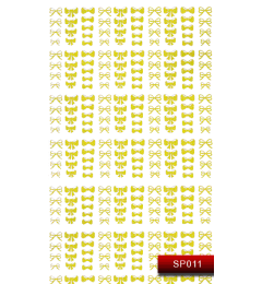 Наклейки для ногтей (стикеры) Nail Art Stickers SP 011 (золото)