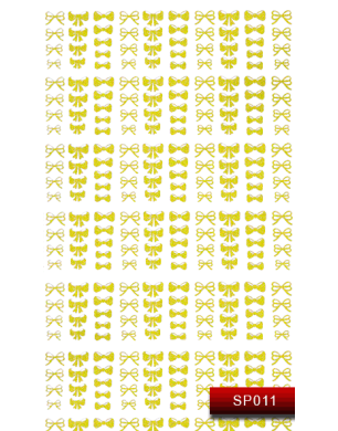 Наклейки для ногтей (стикеры) Nail Art Stickers SP 011 (золото)