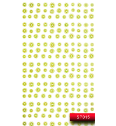 Наклейки для ногтей (стикеры) Nail Art Stickers SP 015 (золото)