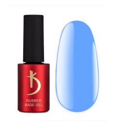 Цветное базовое покрытие Color Rubber base gel, Blue, 7мл