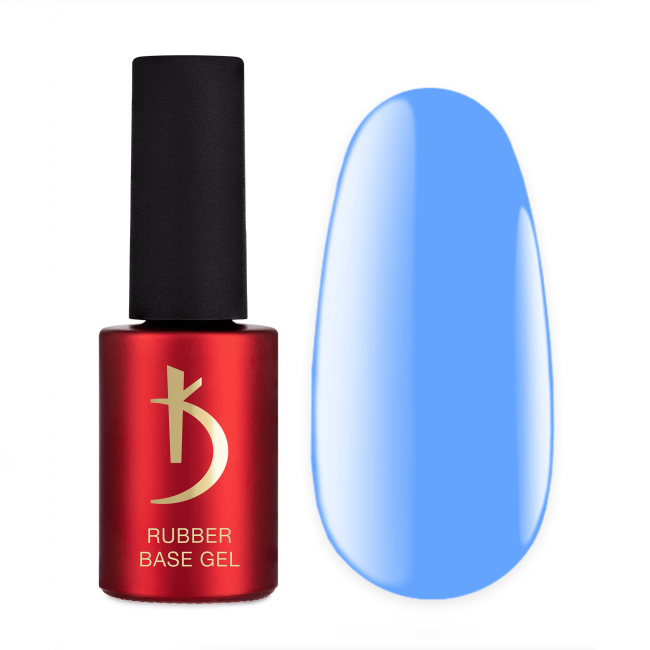 Кольорове базове покриття Color Rubber Base Gel, Blue, 7 мл
