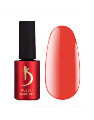 Цветное базовое покрытие Color base gel, Bright Red, 7 мл
