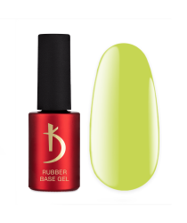 Цветное базовое покрытие Color Rubber base gel, Green, 7мл