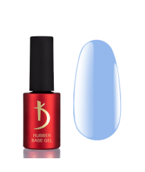 Цветное базовое покрытие Color Rubber base gel, Blue Sky, 7 мл