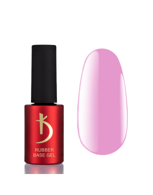 Цветное базовое покрытие Color Rubber base gel, Bubble Gum, 7 мл