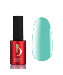 Цветное базовое покрытие Color Rubber base gel, Mint, 7 мл