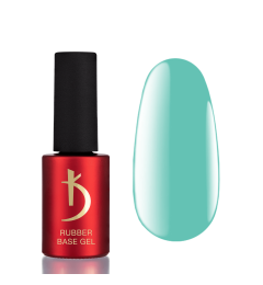 Кольорове базове покриття Color Rubber Base Gel, Mint, 7 мл
