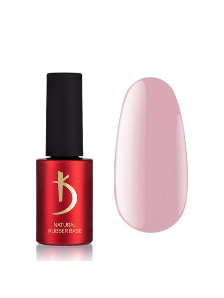 Камуфлирующее базовое покрытие Natural Rubber Base Pink, 7 мл