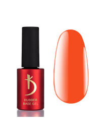 Цветное базовое покрытие Color Rubber base gel, Neon 01, 7 мл