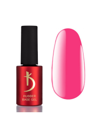 Цветное базовое покрытие Color Rubber base gel, Neon 02, 7 мл