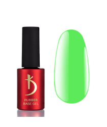 Цветное базовое покрытие Color Rubber base gel, Neon 03, 7 мл