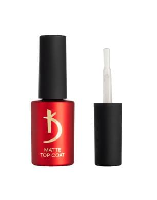 Матовое верхнее покрытие топ/финиш для гель-лака, 7 мл - Matte Top Coat "Satin" Kodi professional 
