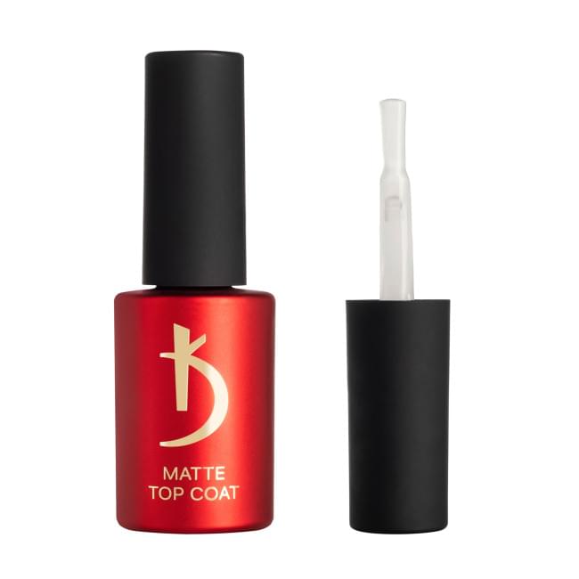 Матовое верхнее покрытие топ/финиш для гель-лака, 7 мл - Matte Top Coat "Satin" Kodi professional 