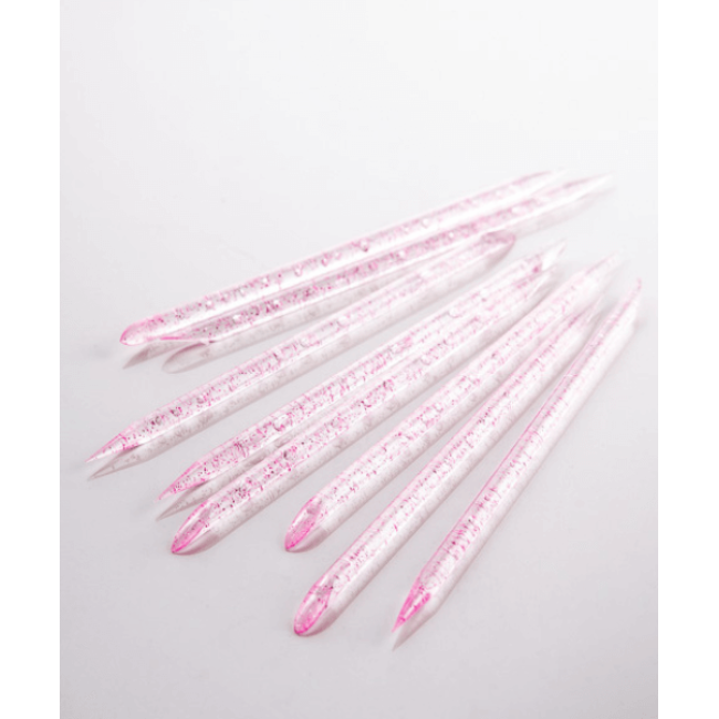 Многоразовые пластиковые палочки для кутикулы, цвет: светло-розовый (50 шт./уп.) Многоразовые пластиковые палочки для кутикулы, цвет: светло-розовый (50 шт./уп.)