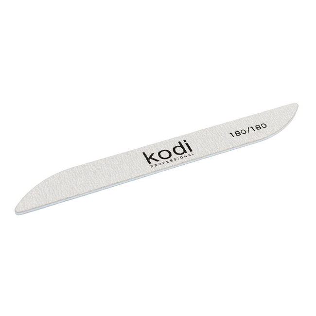 Пилка для нігтів "Бумеранг" 180/180 (колір: сірий, розмір: 178/20/2) Пилка для нігтів "Бумеранг" 180/180 (колір: сірий, розмір: 178/20/2)