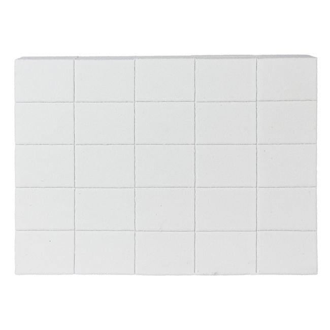 Набір міні бафів 120/120, колір: білий (50шт/уп) Набір міні бафів 120/120, колір: білий (50шт/уп)