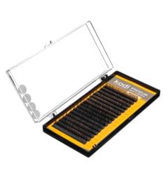 Ресницы  D+ 0.03 (16 рядов: 9-14 mm), упаковка Butterfly