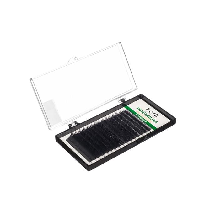 Ресницы C 0.07 (16 рядов: 11 мм), упаковка Butterfly Green Ресницы C 0.07 (16 рядов: 11 мм), упаковка Butterfly Green