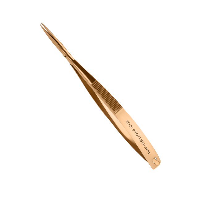 Ножницы для бровей (цвет: розовое золото)