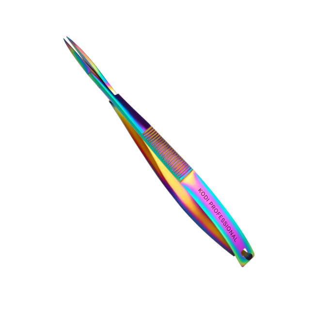 Ножницы для бровей (цвет радужный)