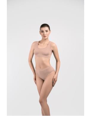 Трусы женские, модель "Slip" (цвет: бежевый, размер М)