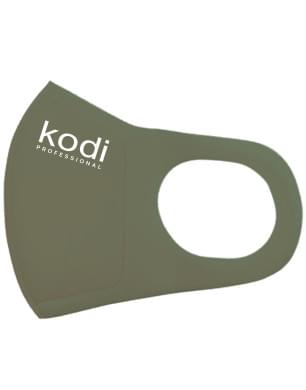 Двухслойная маска из неопрена без клапана, зеленая хаки с логотипом Kodi Professional 