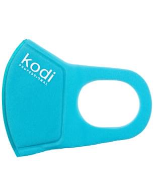 Двухслойная маска из неопрена без клапана, голубая с логотипом Kodi Professional 