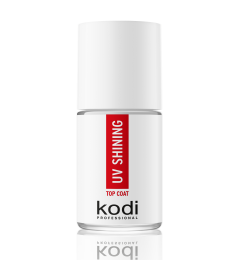Верхнє покриття для акрилових нігтів UV Shinning Top coat, 15 мл