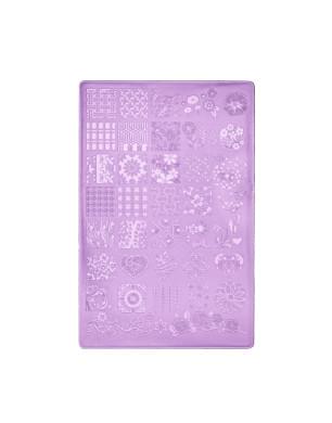 Пластина для стемпинга К12 (9,5х14,5см)