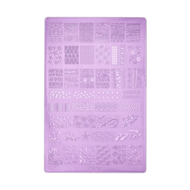 Пластина для стемпінгу К14 (9,5х14,5см) Пластина для стемпінгу К14 (9,5х14,5см)