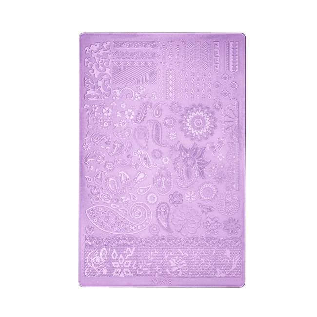 Пластина для стемпінгу К18 (9,5х14,5см) Пластина для стемпінгу К18 (9,5х14,5см)