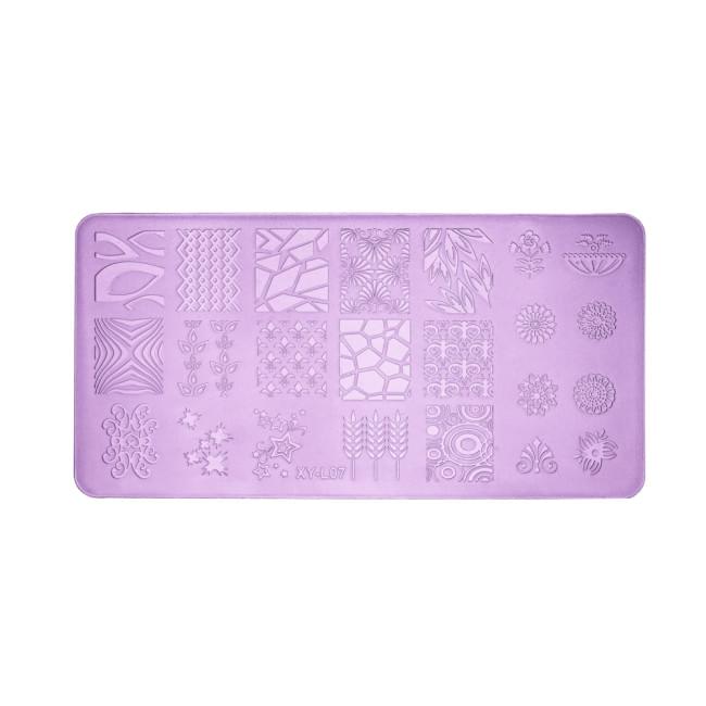 Пластина для стемпинга L07 (6х12см)