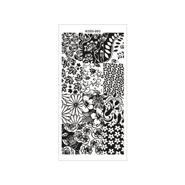 Пластина для стемпинга KODI-003 (металл) Пластина для стемпинга KODI-003 (металл)