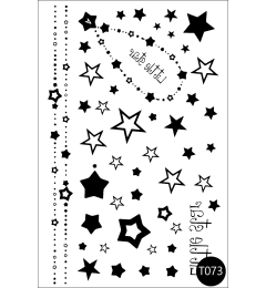 Флэш-тату (временные татуировки-наклейки) Tattoo Style T073
