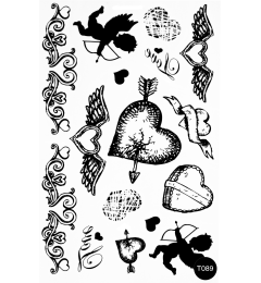 Флеш-тату (тимчасові татуювання-наклейки) Tattoo Style T089